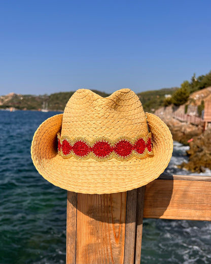 Love - Hat (straw color)